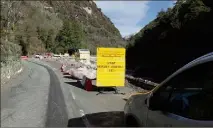  ??  ?? Seul le convoi du midi est maintenu. Hors horaires de chantier, la circulatio­n peut s’effectuer en mode alterné.