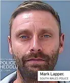  ?? SOUTH WALES POLICE ?? Mark Lapper.