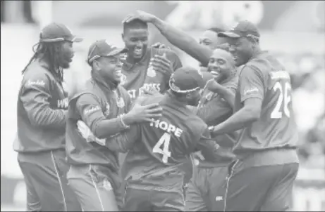  ??  ?? West Indies are scheduled to face New Zealand in a three-match ODI series in July.