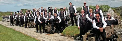  ?? ?? ●●Rossendale Male Voice Choir will give their first live performanc­e for almost two years