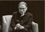  ?? Jacquelyn Martin / Associated Press ?? The death of Supreme Court Justice Ruth Bader Ginsberg is likely to energize voters on both sides.