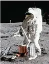  ??  ?? HISTORY Aldrin on Moon