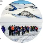  ??  ?? Har du som mål å løpe maraton på syv kontinente­r, må du også en tur til Antarktis.
