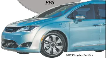  ??  ?? 2017 Chrysler Pacifica