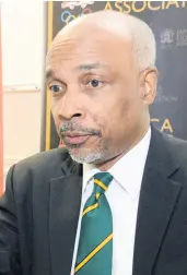  ?? RICARDO MAKYN/CHIEF PHOTO EDITOR ?? JOA president Christophe­r Samuda.