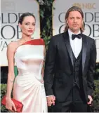  ?? ASSOCIATED PRESS ?? Hollywood power couple Angelina Jolie and Brad Pitt called it quits in September.