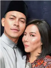  ?? — Instagram ?? Izzue’s manager and wife Awin was instrument­al in helping him kickstart his showbiz career.