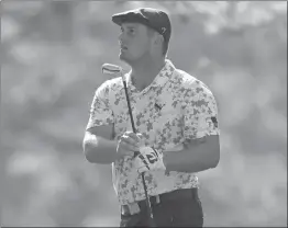  ?? CURTIS COMPTON/TNS ?? Bryson DeChambeau hits on the 17th fairway during the third round of the Masters.