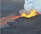  ?? U.S. GEOLOGICAL SURVEY VIA AP ?? Hawaii’s Kilauea volcano has been belching smoke and lava since May 3.
