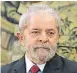  ??  ?? Lula Ex Presidente de Brasil.