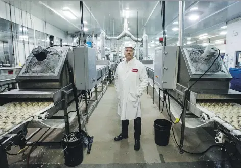  ?? JASON FRANSON ?? Joe Makowecki, CEO of Edmonton-based perogy maker Heritage Foods, hopes Canada will scrap its tight control over the dairy market amid the global shift to free trade.