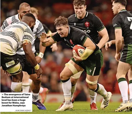  ?? HUW EVANS AGENCY ?? The emergence of Taine Basham at internatio­nal level has been a huge boost for Wales, says Jonathan Humphreys