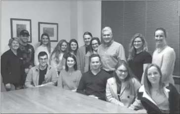  ?? (COURTESY VILLE DE COATICOOK) ?? Coaticook’s promised Youth Committee has taken form and is prepared to represent the city’s young people at the municipal level.