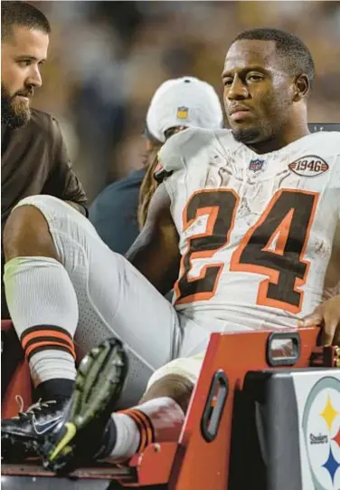 Browns star RB Nick Chubb undergoes knee surgery, will need 2nd operation  to repair torn ligament