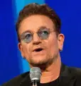  ??  ?? BACKING: Bono will be in New York to support Ireland’s bid