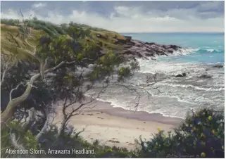  ??  ?? Afternoon Storm, Arrawarra Headland.