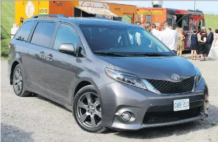  ?? PHOTOS: PETER BLEAKNEY/DRIVING ?? The 2017 Toyota Sienna ranges in price from $33,420 to $44,130.