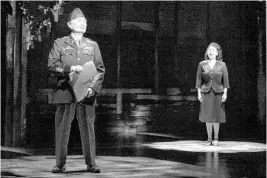  ?? MATTHEW MURPHY/TRIBUNE NEWS SERVICE ?? George Takei starred in the Broadway musical “Allegiance” —which was inspired by his childhood in Japanese-American internment camps of World War II — with Lea Salonga.
