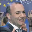  ??  ?? Manfred Weber won the EPP nomination for EC president