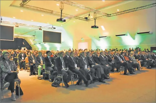  ??  ?? CONVOCATOR­IA. Alrededor de 2.000 personas de 24 países estuvieron presentes en el Congreso Internacio­nal de la Caña de Azúcar.