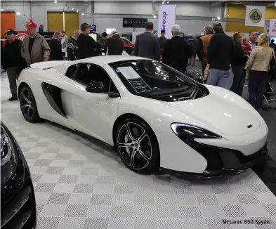  ??  ?? McLaren 650 Spyder