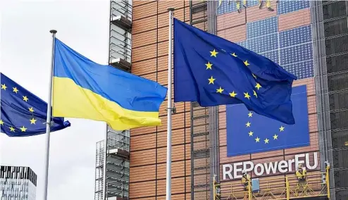  ?? ?? The new report by Bruegel looks into the potential impact of Ukraine's accession into the European Union.