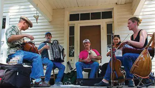  ?? Courtesy photo ?? The hurdy-gurdy, shown at left, is an annoyingly melancholy album that is making a comeback.