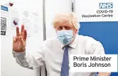  ?? ?? Prime Minister Boris Johnson