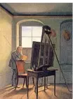  ?? FOTO: JÖRG P. ANDERS ?? „Caspar David Friedrich in seinem Atelier“stammt von Georg Friedrich Kersting.