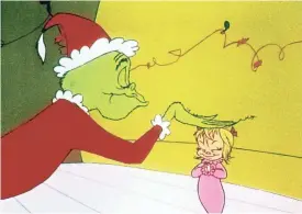  ?? ?? You can see “How the Grinch Stole Christmas” — both the original or remake — at the Library Center Monday.