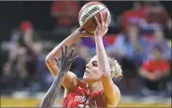  ?? Nick Wass / Associated Press ?? Washington Mystics forward Elena Delle Donne was named the Associated Press WNBA Player of the Year on Wednesday.