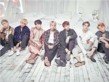  ?? FOTO: PROMOCIONA­L ?? RRLos chicos de BTS, el fenómeno surcoreano de la música.