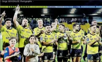  ?? ?? Après Aurillac, le groupe reprend de la confiance pour affronter Oyonnax