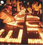  ?? Gulf News archives ?? ■ Earth Hour at Burj Plaza, Dubai.