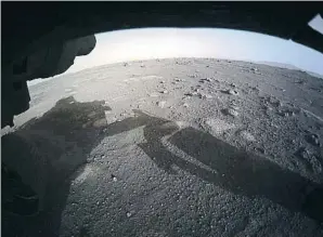  ?? NASA / REUTERS ?? Esta imagen fue tomada el pasado jueves por el rover Perseveran­ce