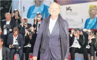  ?? PHOTO: GETTY IMAGES ?? Accomplish­ed performer . . . Actor Bruno Ganz attends a premiere for Remember during the 72nd Venice Film Festival at Sala Grande in September 2015 in Venice.