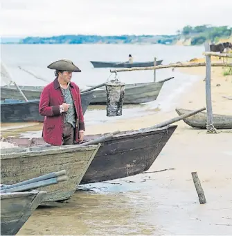  ??  ?? Zama. En la versión cinematogr­áfica que dirigió Lucrecia Martel.