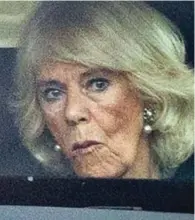  ?? ?? In mourning: The King and Camilla making their way to Birkhall in Scotland yesterday