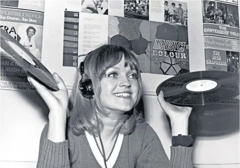  ??  ?? In a spin: Annie Nightingal­e, above in 1970, led the outcry when the BBC refused to sign female DJS. Nightingal­e with Paul Mccartney, left, and Liam Gallagher, below