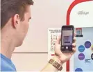  ?? COURTESY OF COCA COLA ?? Consumers can auto-scan a QR code on Coca-Cola Freestyle displays to bring the interface to their phone.