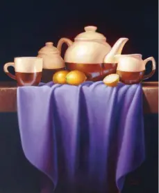  ??  ?? 3
Lemon Tea, oil on canvas, 20 x 24"
3