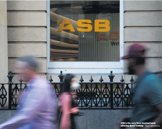 ASB doubles down on share trading | The New Zealand Herald | PressReade­r