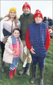  ?? (Pic: Seán Burke) ?? Locals out in the fresh air and enjoying the 2020 Tallow Point-to-Point Races.
