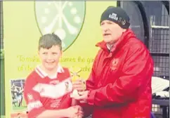  ?? ?? Tadhg Aherne following last week’s skills competitio­n in Páirc Uí Chaoimh.