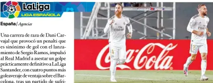 ??  ?? La única anotación le da más aire al equipo de Madrid.