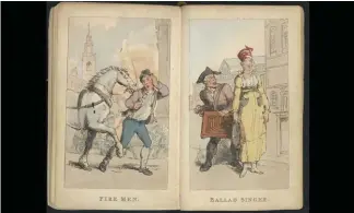  ??  ?? From Rowlandson’s ‘Characteri­stics of the Lower Orders’, 1820. Photo courtesy The British Library