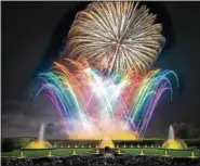  ?? SUBMITTED PHOTO – LARRY ALBEE ?? After a two-year hiatus, Fireworks & Fountains shows are returning to Longwood Gardens beginning May 28.