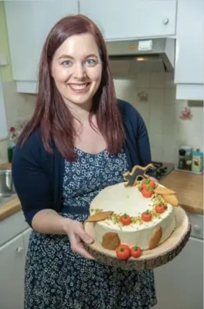  ?? FOTO HBVL ?? De Mechelse ‘Bake-Off’-winnares Julie Van den Driesschen.