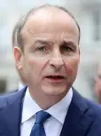  ??  ?? ROW: Micheal Martin is angry over guidance counsellor issue