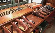  ??  ?? There’s no business like the bespoke shoe business at ed Meier, which began in Munich in the 16th century and is now run by the 14th generation.